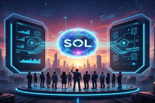 Nansen, a blockchain analytics firm, has partnered with Sanctum to launch a new liquid staking token.