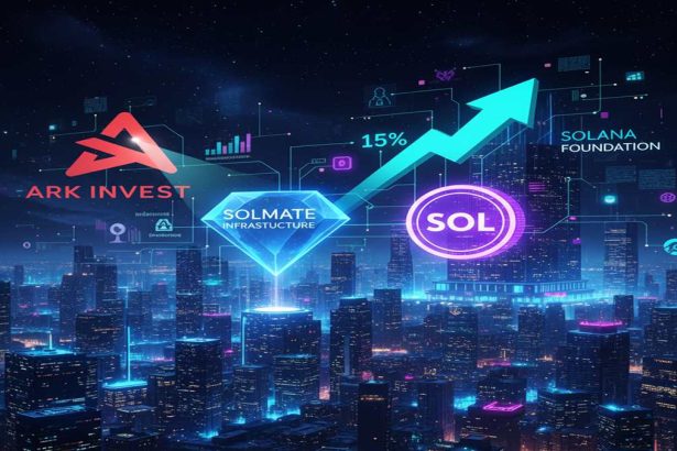Solmate Infrastructure (SLMT) purchased a significant amount of SOL directly from the Solana Foundation at a discount.