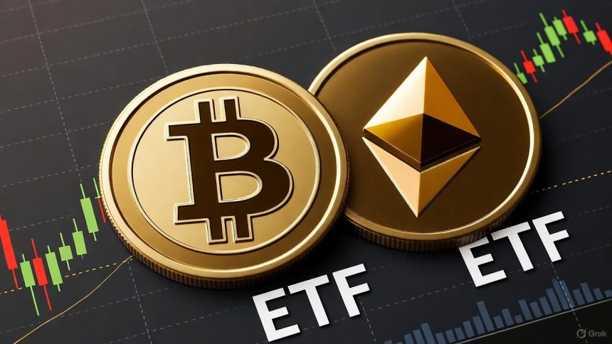 L'injection d'argent de Wall Street pour Bitcoin et Ethereum est de retour