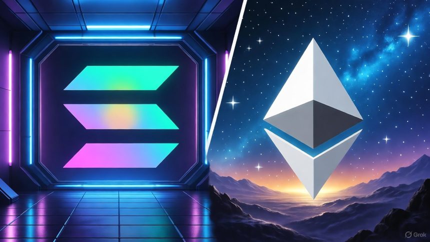 La base s'effondre à cause de la faillite d'Amazon, tandis que Solana et Ethereum résistent