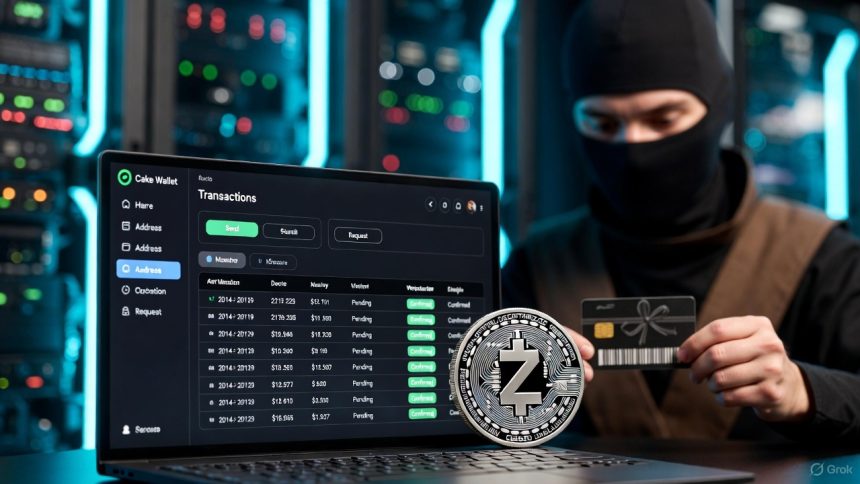 Cake Wallet permet des achats avec des transactions Zcash protégées