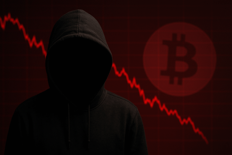 Satoshi Nakamoto a perdu 5 milliards de dollars en 24 heures