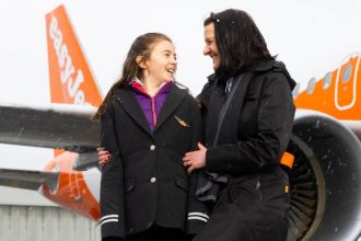 High flying easyJet women bring daughters to work to inspire next generation of women in STEM
