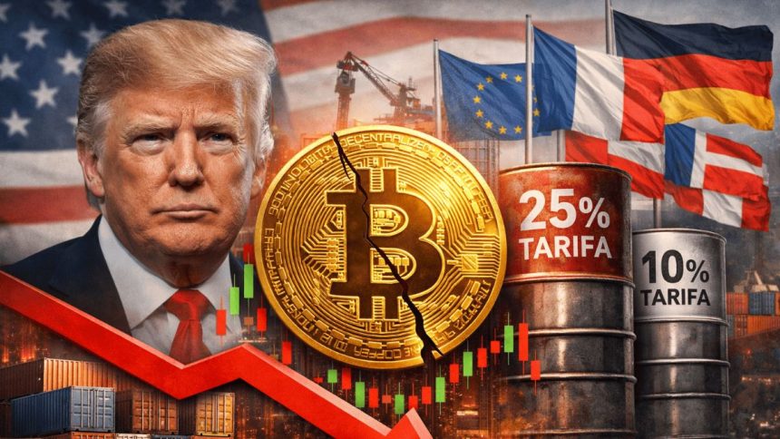 Les nouveaux tarifs douaniers de Trump menacent la hausse du Bitcoin
