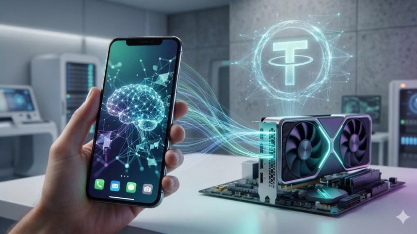 Tether lance un système pour former une IA avancée sur les téléphones iPhone et Android