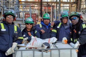 Workers at Whiting refinery, US