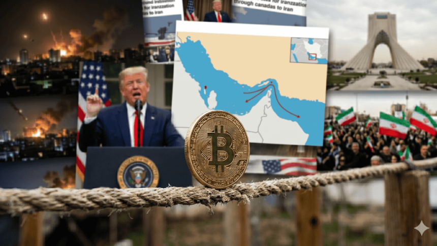 Bitcoin est dans un équilibre fragile à 77 000 USD en attente de définitions sur l'Iran
