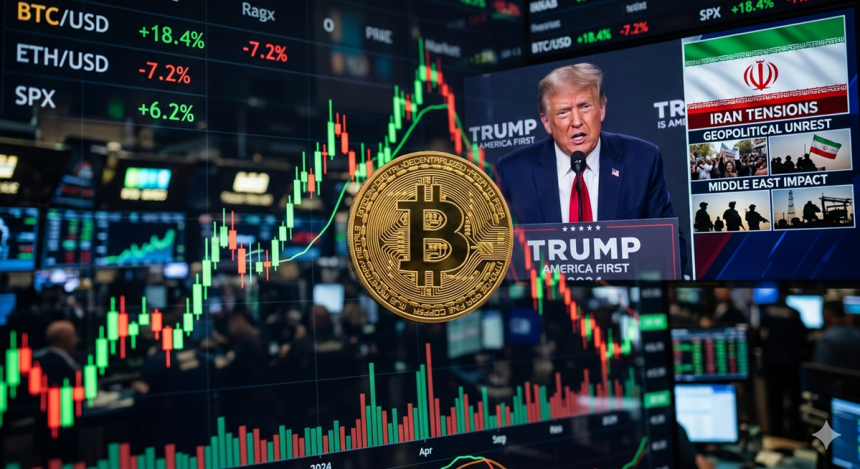 Bitcoin réagit avec prudence après la décision de Trump de prolonger le cessez-le-feu en Iran