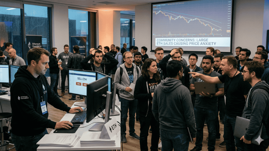 La Fondation Ethereum vendra 5 000 ETH ce mercredi et reçoit les critiques de la communauté