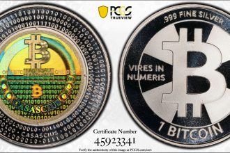 Ils rachètent une pièce rare de 1 BTC Casascius qui est restée scellée depuis 2012